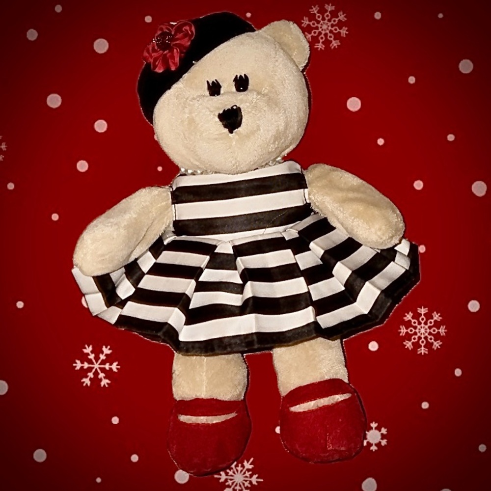 2013 Limited Edition Holiday Starbucks Bearista Bear Plush